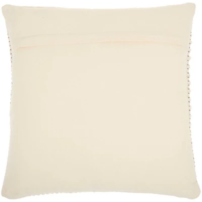 20"x20" Oversize Christmas Tree Loops Square Throw Pillow Ivory/Gray - Mina Victory 4 20"x20" Oversize Christmas Tree Loops Square Throw Pillow Ivory/Gray - Mina Victory - Image 4