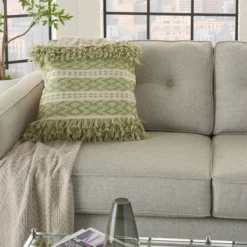 20"x20" Oversize Life Styles Criss Cross Stitched Square Throw Pillow - Mina Victory 9 20"x20" Oversize Life Styles Criss Cross Stitched Square Throw Pillow - Mina Victory -Mina Comfort Outlet Store GUEST a90882c4 8aaa 47c0 aadb a400b2cf1880