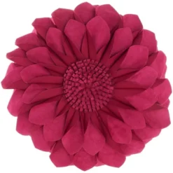 14" Sofia Flower Round Throw Pillow - Mina Victory -Mina Comfort Outlet Store GUEST aa1f4207 4b45 4c15 9423 8a84e1b374d3