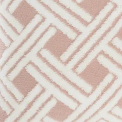 20"x20" Oversize Faux Shearling Fur Jacquard Basketweave Square Throw Pillow - Mina Victory -Mina Comfort Outlet Store GUEST af477e57 7301 4bc6 b860 78e4fc7c0381