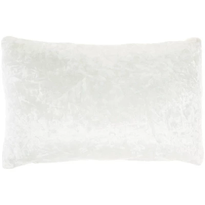 12"x18" Luminescence Metallic Lips Lumbar Throw Pillow Gold - Mina Victory 2 12"x18" Luminescence Metallic Lips Lumbar Throw Pillow Gold - Mina Victory - Image 2