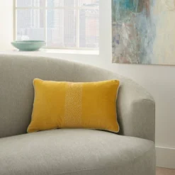 12"x20" Oversize Life Styles Hand Stitched Striped Lumbar Throw Pillow - Mina Victory 9 12"x20" Oversize Life Styles Hand Stitched Striped Lumbar Throw Pillow - Mina Victory -Mina Comfort Outlet Store GUEST b2029272 76a3 45cf b60c dbc584d60537