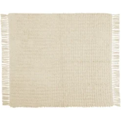 50"x60" Life Styles Cut Fray Texture Throw Blanket - Mina Victory -Mina Comfort Outlet Store GUEST b20bb78f 9256 449a 8f5e 712a46b6c75e