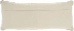Mina Victory Life Styles Woven Cotton Solid 12" X 30" Indoor Throw Pillow -Mina Comfort Outlet Store GUEST b28f7ce2 263c 4f45 99e7 d1a79728dc41