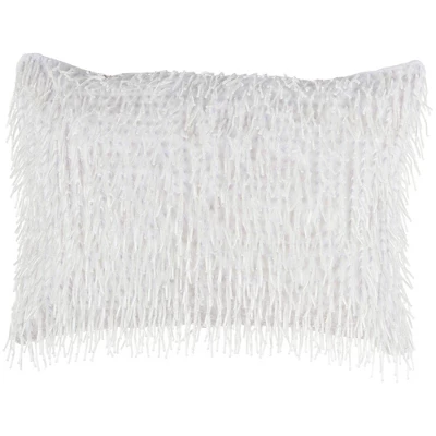 10"x14" Luminescence Beaded Lumbar Throw Pillow With Tassels - Mina Victory 8 10"x14" Luminescence Beaded Lumbar Throw Pillow With Tassels - Mina Victory - Image 8