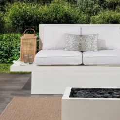 12"x21" Raised Print Leopard Outdoor Lumbar Throw Pillow White/Black - Mina Victory -Mina Comfort Outlet Store GUEST baa57cfa 618c 477c 9bca 80245ab43bc9