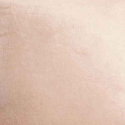 20"x20" Oversize Sofia Solid Velvet Flange Square Throw Pillow - Mina Victory 2 20"x20" Oversize Sofia Solid Velvet Flange Square Throw Pillow - Mina Victory - Image 2