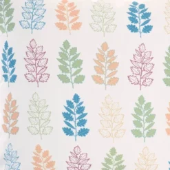 18"x18" Reversible Indoor/Outdoor Leaves And Chevron Print Square Throw Pillow - Mina Victory -Mina Comfort Outlet Store GUEST c3751b24 421f 4b81 a758 6caa6eed4f5d