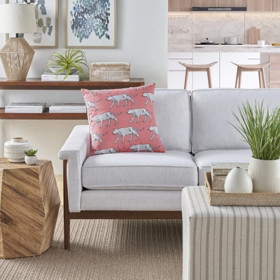 Mina Victory Life Styles Cheetahs Indoor Throw Pillow 1 Mina Victory Life Styles Cheetahs Indoor Throw Pillow