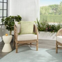 18"x18" Loops Striped Square Throw Pillow With Tassels - Mina Victory 16 18"x18" Loops Striped Square Throw Pillow With Tassels - Mina Victory -Mina Comfort Outlet Store GUEST d209e68e 1f50 4813 a22b b0d66becd573