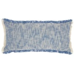 14"x30" Life Styles Woven Fringe Lumbar Throw Pillow - Mina Victory -Mina Comfort Outlet Store GUEST d6b2e401 9d34 4d70 a02c 6a63130dbd53