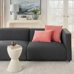 Solid Velvet Throw Pillow - Mina Victory -Mina Comfort Outlet Store GUEST d9d309dc 64a4 44f1 be1d b310a2fe52fd