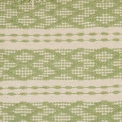 20"x20" Oversize Life Styles Criss Cross Stitched Square Throw Pillow - Mina Victory