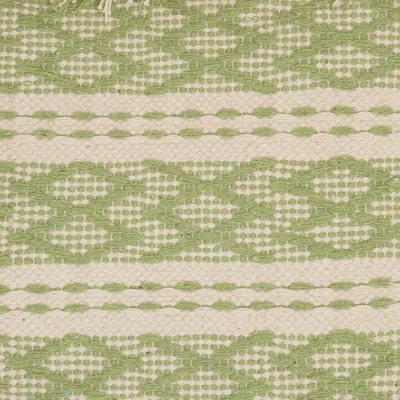 20"x20" Oversize Life Styles Criss Cross Stitched Square Throw Pillow - Mina Victory 1 20"x20" Oversize Life Styles Criss Cross Stitched Square Throw Pillow - Mina Victory