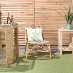 18"x18" Reversible Indoor/Outdoor Banana Leaf And Chevron Print Square Throw Pillow - Mina Victory 14 18"x18" Reversible Indoor/Outdoor Banana Leaf And Chevron Print Square Throw Pillow - Mina Victory -Mina Comfort Outlet Store GUEST da690c54 ebe2 4ba0 a59c 7c5494c36bb9