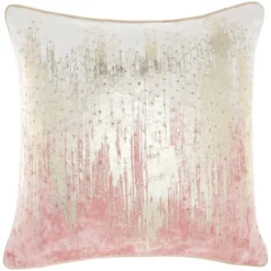 18"x18" Sofia Ombre Met Sequins Square Throw Pillow - Mina Victory -Mina Comfort Outlet Store GUEST dba2b9d0 5b90 4041 b6ce 1f7d91a1df30