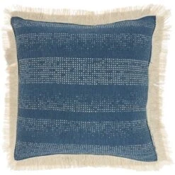 18"x18" Life Styles Stonewash Square Throw Pillow With Fringe - Mina Victory 13 18"x18" Life Styles Stonewash Square Throw Pillow With Fringe - Mina Victory -Mina Comfort Outlet Store GUEST dc690149 28ce 42ae bcc3 a76790b449fc