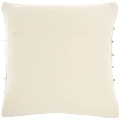 Life Styles Woven Lines And Dots Throw Pillow - Mina Victory 4 Life Styles Woven Lines And Dots Throw Pillow - Mina Victory - Image 4