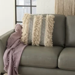 Mina Victory Life Styles Diamond Stripe Texture Throw Pillow 10 Mina Victory Life Styles Diamond Stripe Texture Throw Pillow -Mina Comfort Outlet Store GUEST e3aba0d7 e081 467b 9f86 ba8b1ed52b81