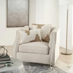 Sofia Beaded Pleated Velvet Throw Pillow - Mina Victory -Mina Comfort Outlet Store GUEST ec507d3f 0d3e 451a 86f7 783133a2e0fe