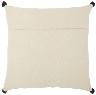 Mina Victory Life Styles Small Arrows & Dots Ivory/Black Throw Pillow 2 Mina Victory Life Styles Small Arrows & Dots Ivory/Black Throw Pillow - Image 2