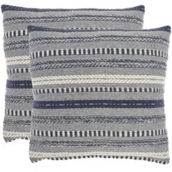 Mina Victory Life Styles Stonewash Braided Pillow Cover Set Of 2 15 Mina Victory Life Styles Stonewash Braided Pillow Cover Set Of 2 -Mina Comfort Outlet Store GUEST f035c128 f515 4925 803c c6b8632dc2df