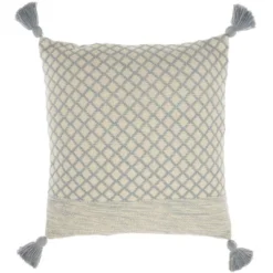 18"x18" Life Styles Lattice With Tassels Square Throw Pillow - Mina Victory 13 18"x18" Life Styles Lattice With Tassels Square Throw Pillow - Mina Victory -Mina Comfort Outlet Store GUEST f8f4d5db e3b5 49fd aacc 4f075ae3d3a8