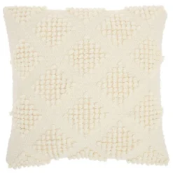 18"x18" Life Styles Woven Diamonds Square Throw Pillow - Mina Victory -Mina Comfort Outlet Store GUEST fb1e90db 8f4d 4ced 8e16 867b67ef9744