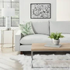 18"x18" Reversible Indoor/Outdoor Banana Leaf And Chevron Print Square Throw Pillow - Mina Victory 11 18"x18" Reversible Indoor/Outdoor Banana Leaf And Chevron Print Square Throw Pillow - Mina Victory -Mina Comfort Outlet Store GUEST fc507439 06d1 4048 b580 63c25ceb0f03