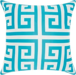 Mina Victory Classic Greek Key Outdoor Pillow -Mina Comfort Outlet Store GUEST ffb9cfe6 a1bf 4e12 bb9f 51ef809e469f